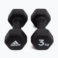 adidas Kurzhanteln 2x3 Kg schwarz ADWT-10003 3