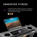 Laufband elektrisch adidas T-1 Folding Treadmill black 17