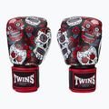 Boxhandschuhe Twins Special Fancy FBGVL3-53 Skull red/black