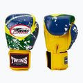 Boxhandschuhe Twins Special FBGVL3-44 Brasil yellow/red/blue 3