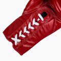 Fairtex Pro Wettbewerb Boxhandschuhe Locked Thumb Leder rot 6