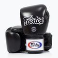 Fairtex Universal Atmungsaktive schwarze Boxhandschuhe 4
