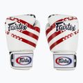 Boxhandschuhe Fairtex Universal "Tight-Fit" Design USA white 2