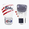 Boxhandschuhe Fairtex Universal "Tight-Fit" Design USA white