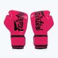 Boxhandschuhe Fairtex Microfiber pink/black
