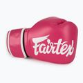 Boxhandschuhe Fairtex Microfiber pink/white 5