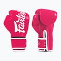 Boxhandschuhe Fairtex Microfiber pink/white