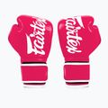 Boxhandschuhe Fairtex Microfiber pink/white