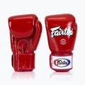 Boxhandschuhe Fairtex Super SPaarring - Locked Thumb red