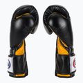Boxhandschuhe Fairtex Heavy Hitter's Mexican Style black/yellow 4