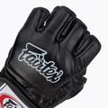 Handschuhe MMA Fairtex "Open Thumb Loop" black 5