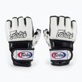 Fairtex Super Sparring Grappling Handschuhe weiß/schwarz 2