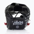 Boxhelm Fairtex Super SPaarring black/white 2