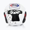 Boxhelm Fairtex Super SPaarring white/black