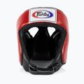 Schutzhelm Fairtex Muay Thai & Kickboxing Competition red 2