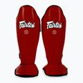 Fairtex Wettbewerb Schienbeinschoner rot