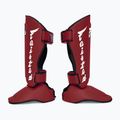 Fairtex abnehmbare In-Step Schienbeinschoner, auch bekannt als Schienbeinschützer. "Twister" rot 3