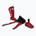 Fairtex abnehmbare In-Step Schienbeinschoner, auch bekannt als Schienbeinschützer. "Twister" rot 4