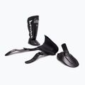 Fairtex Abnehmbare In-Step Schienbeinschoner, auch bekannt als Schienbeinschützer. "Twister" schwarz 4