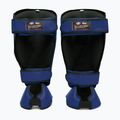 Fairtex Abnehmbare In-Step Schienbeinschoner, auch bekannt als Schienbeinschützer. "Twister" blau 2