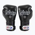 Fairtex Stylish Angular Sparring Boxhandschuhe - Locked Thumb schwarz
