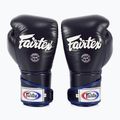 Fairtex Stylish Angular Sparring Boxhandschuhe - Locked Thumb blau