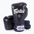 Fairtex Stylish Angular Sparring Boxhandschuhe - Locked Thumb blau 4
