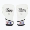 Boxhandschuhe Fairtex Stylish Angular SPaarring - Locked Thumb white