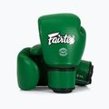 Boxhandschuhe Fairtex Real Leather Boxing green 4