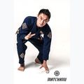 Gi für brasilianisches Jiu-Jitsu Fairtex "Matchanu" navy blue 10