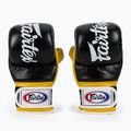 Fairtex Super Sparring Grappling Handschuhe schwarz/gelb 2