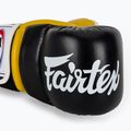 Fairtex Super Sparring Grappling Handschuhe schwarz/gelb 5