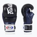 Fairtex Super Sparring Grappling Handschuhe schwarz/blau 3