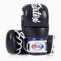 Fairtex Super Sparring Grappling Handschuhe schwarz/blau 4