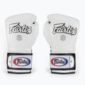 Boxhandschuhe Fairtex Heavy Hitter's Mexican Style white/blue 2