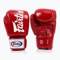 Boxhandschuhe Fairtex Deluxe Tight-Fit red