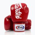 Boxhandschuhe Fairtex Deluxe Tight-Fit red 4