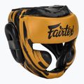 Boxhelm Fairtex Microfiber Headguard gold