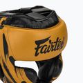 Boxhelm Fairtex Microfiber Headguard gold 4