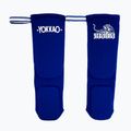 YOKKAO Muay Thai Boxen blau Baumwolle Schienbeinschoner