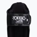 YOKKAO Vertikale schwarze Schienbein- und Fußschützer 7
