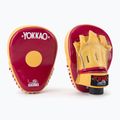 Trainingsschild YOKKAO Focus Mitts Open rot-gelb FYML-21 2