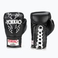 Herren Boxhandschuhe YOKKAO Stadium Lace Up schwarz