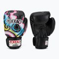Herren Boxhandschuhe YOKKAO Flames schwarz