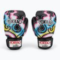 Herren Boxhandschuhe YOKKAO Flames schwarz 2