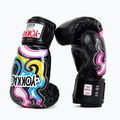 Herren Boxhandschuhe YOKKAO Flames schwarz 8