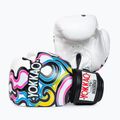 Herren Boxhandschuhe YOKKAO Flames weiß