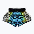 Herren-Trainingsshorts YOKKAO Dragon Muay Thai pink/blue 6