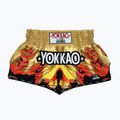 Trainingsshorts Herren YOKKAO Tiger Family Muay Thai gold
