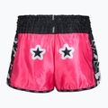 Herren-Trainingsshorts YOKKAO Original Muay Thai magenta 2